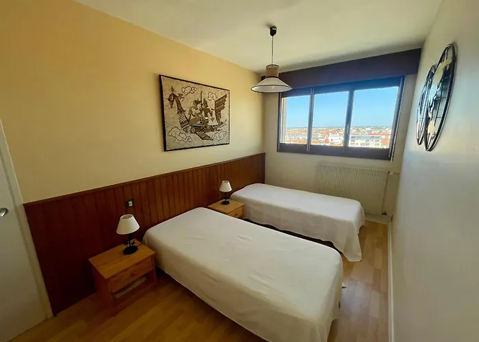 Face Ocean : T3 Au 9eme Avec Balcon-terrasse, Centre Et Ville, Confort - Fr-1-92-645 公寓 莱萨布勒-多洛讷