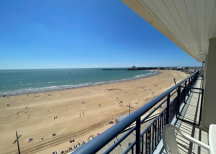 公寓 Face Ocean : T3 Au 9eme Avec Balcon-terrasse, Centre Et Ville, Confort - Fr-1-92-645 *